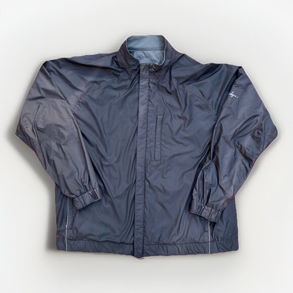 Walter Hagen 11 Golf Windbreaker Rain Jacket Black Men's Size XL - Picture 1 of 11